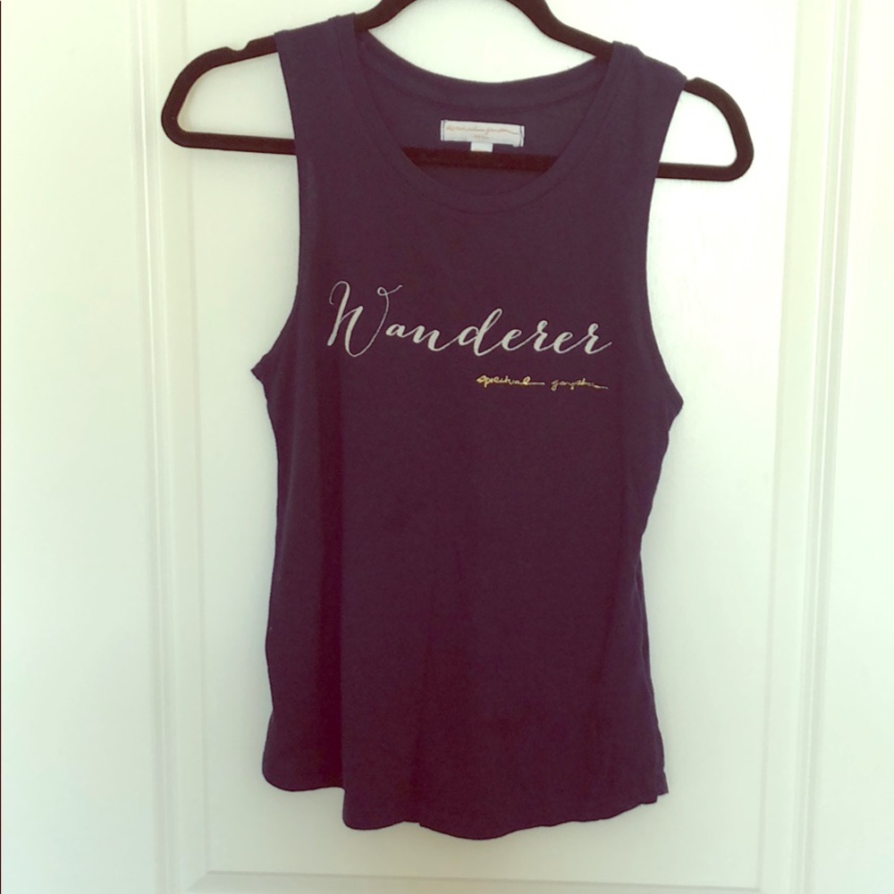 “Wanderer” Spiritual Gangster Fitted Tank